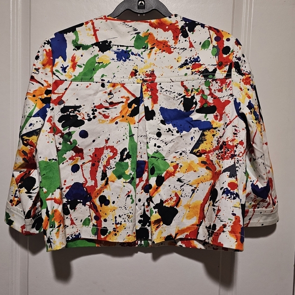Artistic Multicolor Blazer - Picture 5 of 6